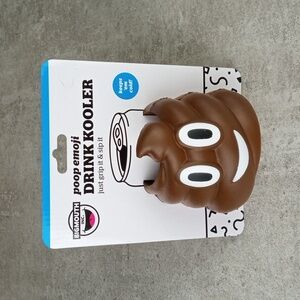 💩 Big Mouth Poop Emoji Drink Kooler